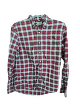 Ralph Lauren DENIM &amp; SUPPLY Mens Shirt Plaid Tartan Button Down Red Sz S... - $14.39