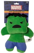 Marvel Avengers Hulk Kawaii Plush Squeaky Standing Pose 10in. Dog Toy, 1 pc. - £6.34 GBP