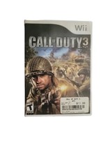 Call of Duty 3 Nintendo Wii, 2006 Video Game - $13.08