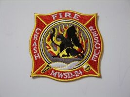 USMC PATCH - MWSD-24 FIRE*CRASH*RESCUE PATCH FULL COLOR - $6.44