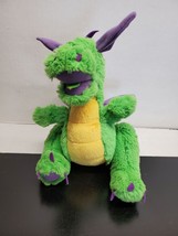 10 Inch Steven Smith Green and Purple Dragon Plush - £10.84 GBP