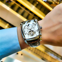  Fashion Mechanical Automatic Mens Watch Luxury Brand Casual Classic Wat... - $58.52