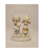 Vintage Collectible Precious Moments Figurine, E-4724 Rejoicing With You - $15.83