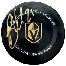 Brett Howden Autographed Vegas Golden Knights Official Game Hockey Puck Signed - £57.72 GBP