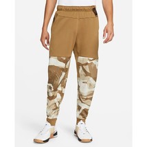 Nike Men&#39;s Camo Tapered Training Pants Hazel Rush/Coconut Milk Style: DQ6618-242 - £53.68 GBP