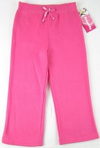 NWT Just Friends Girl&#39;s Hot Pink Fleece Elastic Waist Pants, XL (6X) - £9.81 GBP