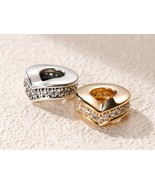 2019 Release Sterling Silver /18K Gold Plated ,Shimmering Wishes Spacer ... - $20.85 CAD