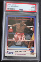 1991 Kayo #90 Sugar Ray Leonard Boxing Card PSA 9 Mint - £31.45 GBP