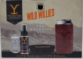 Wild Willies Yellowstone Beard Wrangler Kit - £18.05 GBP