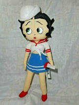 BETTY BOOP Sailor w American Flag Plush 2011 Kelly Doll 12&quot; Great Collection Pcs - £9.86 GBP