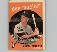 1959 Topps Don Mueller Chicago White Sox #368 - £2.39 GBP