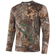 Terramar Men&#39;s RealTree Avenger Long Sleeve Crew Shirt Camo Hunting Size 3XL - £12.84 GBP