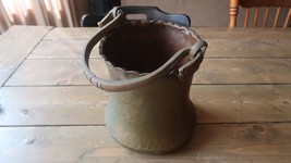 Primitive Copper Handle Pot 9.5 x 7.5 inches - $23.38
