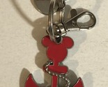 Disney Cruise Line Keychain Mickey Mouse Anchor And Heart J1 - £10.27 GBP