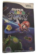 Super Mario Galaxy (Nintendo Wii, 2007), Manual Instruction Booklet Only - £4.68 GBP