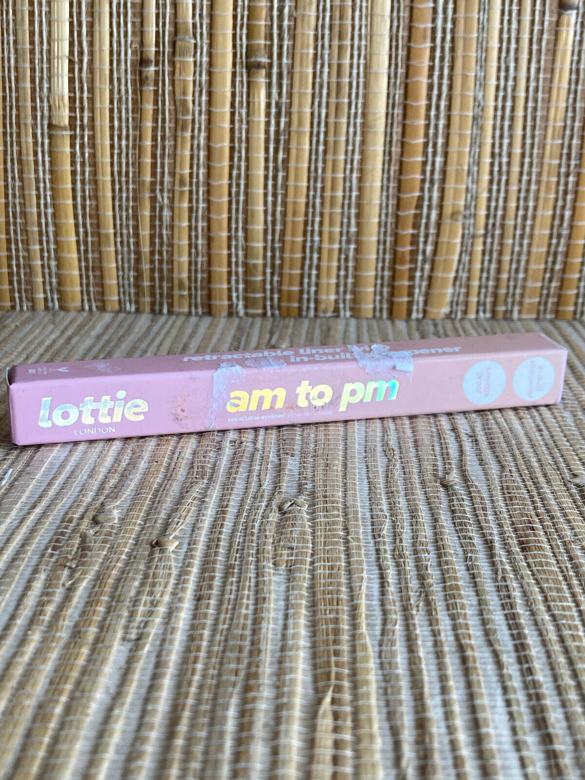 LOTTIE LONDON Sunburst AM to PM Retractable Eyeliner Built in Sharpener - $9.97