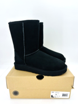 UGG Women Classic Short II Boots- Black, US 6 / EUR 37 - £68.31 GBP