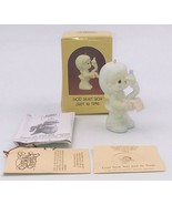1988 Precious Moments Ornament God Sent You Just In Time 113972 Clown Ja... - £7.42 GBP