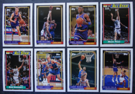 1992-93 Topps Series 1 Cleveland Cavaliers Team Set Of 8 Basketball Cards - £3.12 GBP