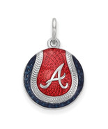 SS Atlanta Braves Small Enameled Baseball Charm - $109.96 CAD