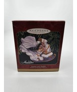 Hallmark Keepsake Ornament 1997 Jasmine and Aladdin “Aladdin &amp; King of T... - £14.93 GBP