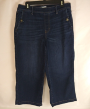 Croft &amp; Barrow Comfort Stretch Low Rise Pull-On Capri Jeggings Size Medium - $20.50 CAD