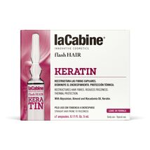 La Cabine Flash Hair Keratin 7 Ampoules of 5 ml - $28.95