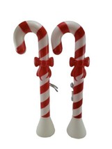 1991 Union Christmas Candy Cane Red White Strip 30 inch Blown Mold Yard Décor - £99.18 GBP