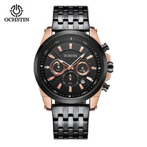  Men&#39;s Quartz Watch - Waterproof Chronograph Wristwatch LK684974961229 - £33.97 GBP