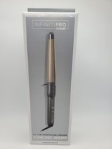 Infinitipro By Conair Tourmaline Ceramic Curling Wand 1 1/4-Inch To 3/4-Inch - £14.97 GBP