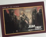 Star Trek The Next Generation Trading Card Vintage 1991 #208 Sins Of The... - £1.54 GBP