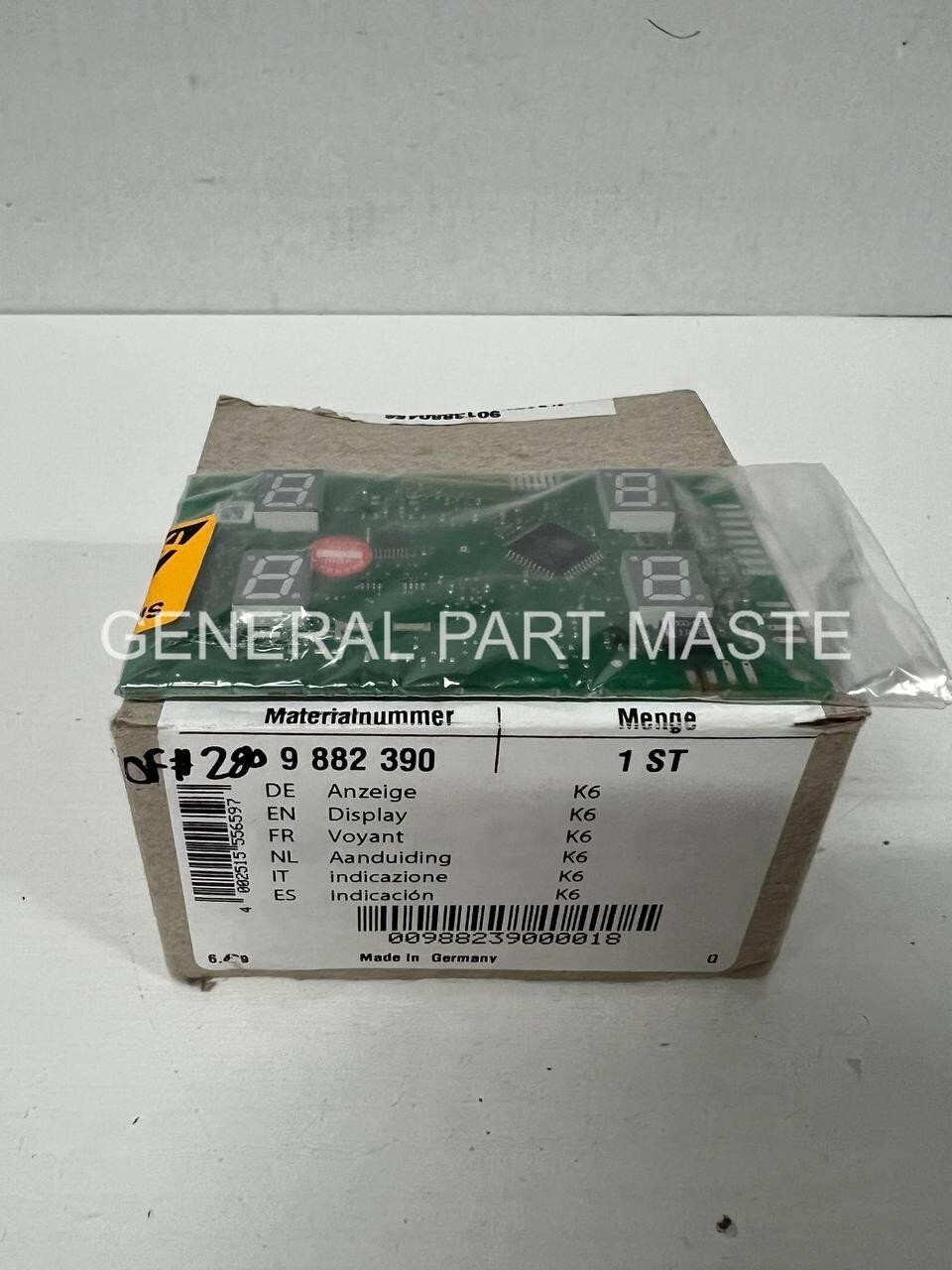 GENUINE OEM Miele Display K6 9882390 - $212.85
