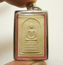 Phra Somdej Wat Rakang Bless 1995 Thai Buddha Amulet Win Success In Wish Pendant - $47.24