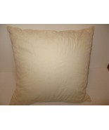 Ralph Lauren Village Mews Cream Embroidered Decorative Pillow $175 - $84.90 CAD
