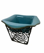 Southern Living At Home Tuscan Everyday Square Baker &amp; Iron Rosedale Holder - $430.07 MXN
