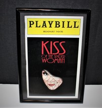 Playbill 1993 Kiss Of The Spider Woman Framed Ny Broadhurst Theatre Program - £15.99 GBP