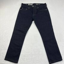 Gap 1969 Jeans Men 28 x30 Black Denim Pants Slim Fit - $17.94