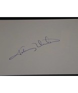 Johnny Unitas Signed Autographed 3x5 Index Card - £101.98 GBP