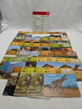Lot Of (29) 1975 Rencontre Mammals IV Education Cards - $39.59