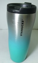 Starbucks 2006 Stainless Steel Tumbler 12 oz With 2 Colors Silver & Blue,New - $185.00