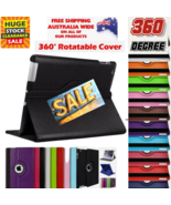 360° Leather Case for iPad Air 2 3 4 5 9.7 10.5 10.9 Pro 12.9 9.7 10.5 1... - €4,72 EUR+