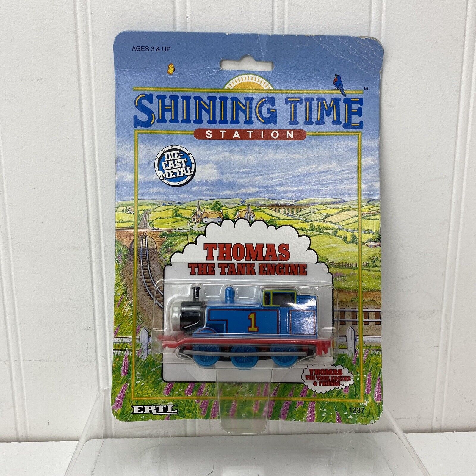 Primary image for 1992 Ertl Shining Time Station #1237 Diecast Thomas The Tank Engine On Card