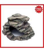 Stress-Reducing Extra Large Reptile Hideout - Ideal for Shedding &amp; Egg L... - $57.41