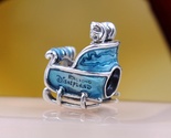 Disney Parks World of Frozen Hong Kong Disneyland Anna Elsa Sleigh Charm... - $18.20