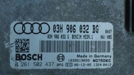 Audi Computer ECU ECM PCM Engine Control Module Unit 03H-906-032-BG image 2