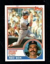 1983 Topps #135 Dwight Evans Nm Red Sox Nicely Centered *X108007 - £3.54 GBP