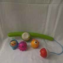  Munchkin Fishing Bath Toy Set for Baby Toddler Kids Bathing Fish Octopus  - £10.07 GBP