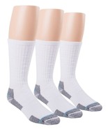 Blue Summit BS0031 Men&#39;s Full Cushioned Work Crew Socks 6-12 White 3-Pair - $35.83