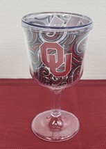 Ou Sooners Wine Goblet Cup Mug Oklahoma Officially Licensed Product Chalice - £7.56 GBP