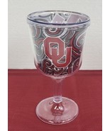 OU SOONERS Wine Goblet Cup Mug OKLAHOMA Officially Licensed Product Chalice - £7.46 GBP